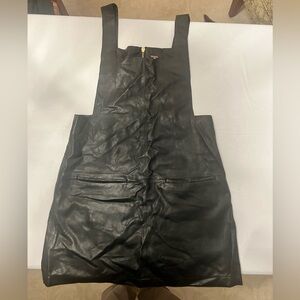 Free People Leather Dress